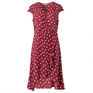 100% Silk Womens Dresses V Neck