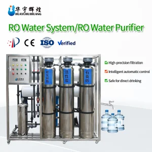 Factory Sale 2000lph Stainless Steel Reverse Osmosis UV System