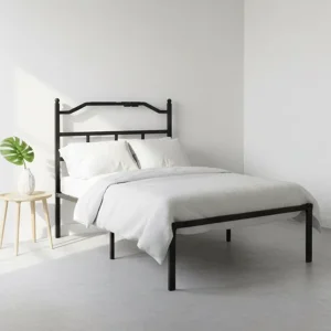 Estrutura de Cama de Metal Contemporânea