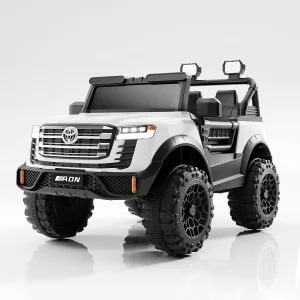 New Hot-Selling Kids Electric Car, Non-Slip Tires, Built-in Lights, Double Doors, Unisex