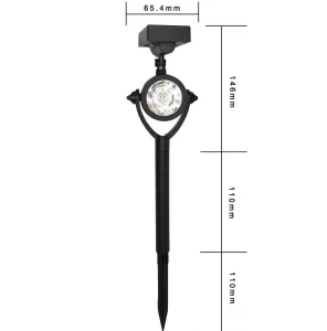 LED Outdoor Solar Decorative Light Yard Path Garden House Solar Spot Light