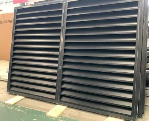 Custom Aluminum Alloy Sun Louvers Horizontal Blades