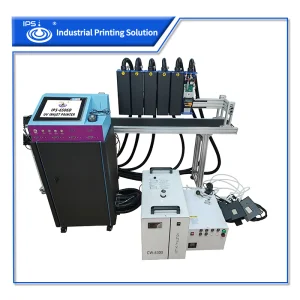 54mm CYMK Large Format Flatbed UV Inkjet Printer Six Heads Ricoh G6 Printhead Digital Inkjet UV Printer Printing Machine for Paper Plastic Bag Carton Box