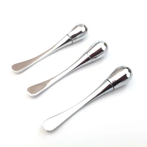 Premium Silver Eye Cream Spatula and Applicator