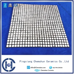 Ceramic Rubber Composite Liner with Abrasion Resistant Alumina Square Tile