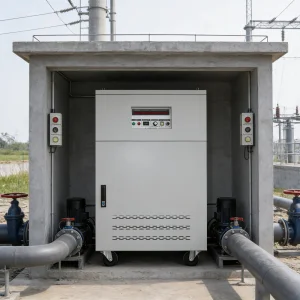 10kVA-200kVA Three Phase Frequency Converter Variable Frequency Power Supply 380VAC-520VAC for Electric Motor Testing OEM/ODM