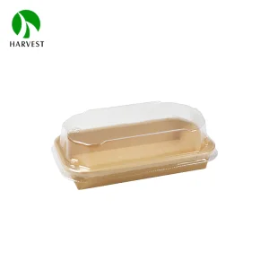 Eco Disposable Kraft Food Packaging Box