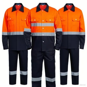 Ropa de trabajo Seguridad profesional chaqueta y pantalones uniformes de las obras de construcción