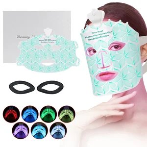 Wireless Hand Held 7 Colors LED Facial Mask
