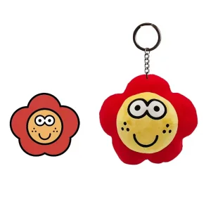 Custom Plush Cute Keychain Toys Stuffed Animal Toys Plush Keychains PP Cotton Filling Embroidered Pendant Toys for Gift
