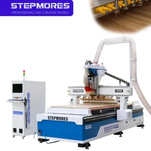 Auto Tool Changer Wood 1325 Linear Atc CNC Router for Cabinet Makers