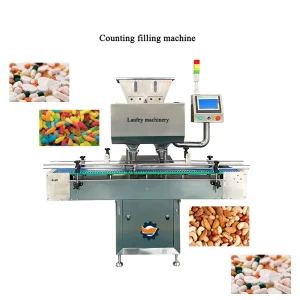 Automatic Desktop Capsule Counter Device Electronic Tablet Press Capsule Bottle Filling Counting