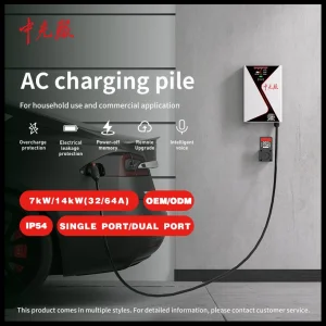 Pegasuspulse AC Station 7kw/14kw Type 1 Type 2 Rapid Energy Flow for Evs with Durable Build and Clear Interface for Highway Stops with CE Charging Point