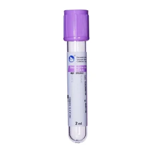 Reliable Purple Cap Vacuum Blood Collection Tube for Blood Routine