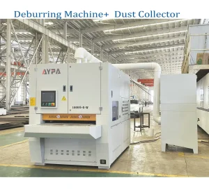 CNC Automatic Grinder Polishing Metal Corner Edge Rounding Deburring Machine Cleaning Grinding Polish Steel Alu Iron Punch/ Laser Finishing Burrs Wire Drawing