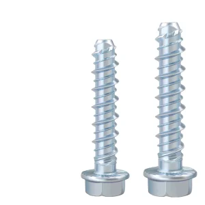 Hexagonal Flange Concrete Self-Tapping Galvanized High-Strength Anchor Bolt Self-Cutting Screw Wall Self-Drilling Expansion Nail