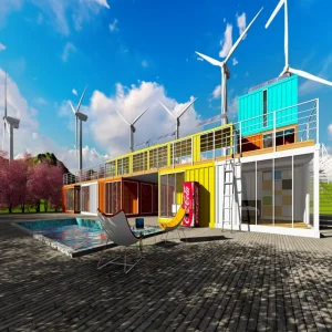 High Quality Customized Container House Light-Weight Steel