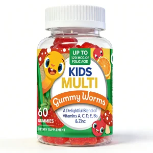 Kids Multivitamin Gummies Immune Support Minerals Vitamin A,C,D,E,B Zinc Chewable Supplement