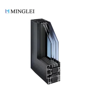 USA NFRC Standard Aluminum Smart Glass Casement Windows Tilt and Turn Windows for Villa