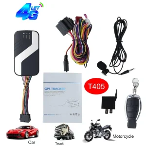 Modern 4G Waterproof GPS Tracker with Sleep Mode Power Saving and Movement Alarm Alerts T405