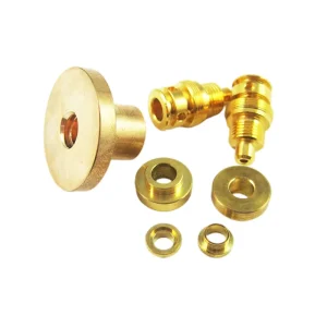 High Quality Custom Processing Turning Lighting Parts Brass CNC Lathe Machining Components