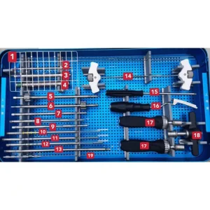Thoracolumbar Posterior Nail Rod Minimally Invasive Special Equipment Thoracolumbar Posterior Nail Rod Set