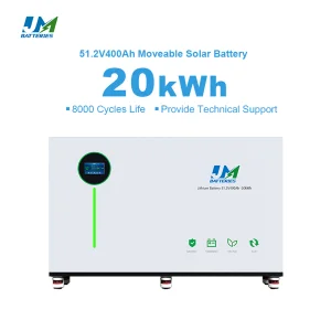 Fornecedor de Fonte Jm Atacado 20kwh Bateria de Lítio Solar Residencial 48V Sistema de Armazenamento de Energia Bess com Sistema BMS Inteligente