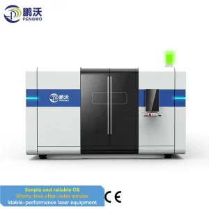Ultra Clean Enclosed Fiber Laser Cutter 30000W 2000X6000 Exchange Platform for Thick Metal Processing