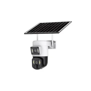 Solar IP Camera Home Security WiFi Solar PTZ Camera Rechargeable Outdoor