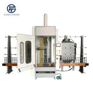 Automatic CNC Vertical Glass Processing Sandblasting Machine