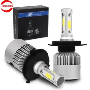 Waterproof IP68 Car Accessories H1 H4 H7 H13 Vehicle Motorcycle LED Headlight