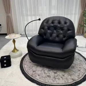 Hot-selling Leisure Adult Reclining Chair 360-degree Rotating Glider Chair with Mobile Phone Holder.