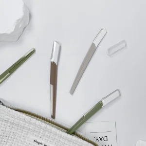 Eco Friendly Stainless Steel Eyebrow Trimmer Razor for Women