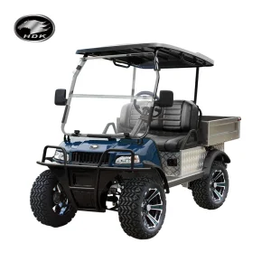 HDK EVO Off Road Buggy Utility Vehicle Pick up Truck Mini on Golf Course Maintenance Cargo Box UTV 48V Electric Golf Cart