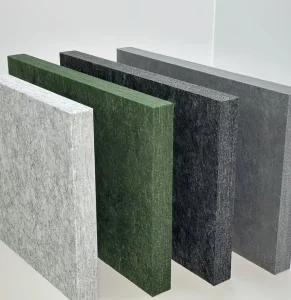 Thermal Insulation 24mm Pet Felt Acoustic Panels Building Decorative Wall Material Energy Saving Home Cinema Basement Ceiling Covering Material