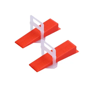 Modern Professional Standard Level Ceramic Tile Accessories PVC Reusable Tile Spacers Clips System For Floor Tile Leveling 1mm