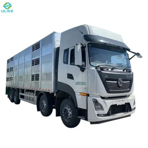 China Manufacture Dongfeng Livestock Poultry Transport Truck Special Vehicle Van Type Constant Temperature Animal Pig Transfer Transport Truck