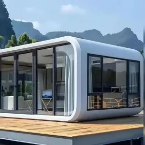 Cabaña de manzana prefabricada versátil para las necesidades de salud de los turistas