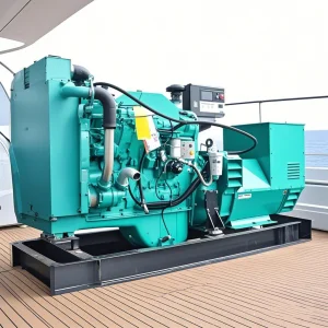 Nice Quality 90kw 120kw 150kva 200kVA 160HP Open Type Marine Main Diesel Generator Set For Fishing Boat Vessel