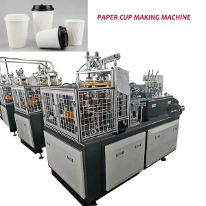 Logo Printing Vending Machine with Handle Making Machine Paper Souffle Cup
