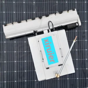 2025 New Design Anti-Fall Solar Cleaning Drone Automatic Crawler Robot