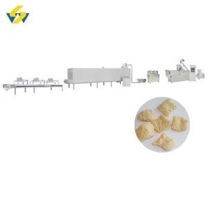 Eco Friendly Vegetarian Meat Textured Vegetable Protein Processing Plant Processing Line Machines Ekstruder and Drying Equipment