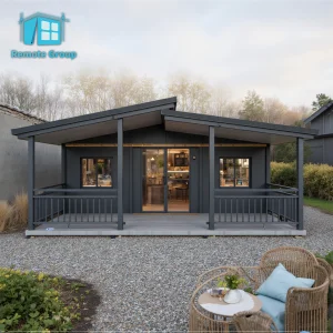 Factory Sales High Quality 40ft Prefabricated Villa With 2 Bedroom Mobile Tiny Home Expandable Container House