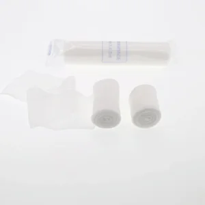 Medical Wholesale Self-Adhesive Cotton Nonwoven Raw/Bleached White Thickened Plain/Crepe PBT Bandage