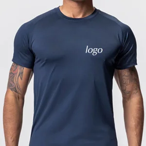 Spandex Polyester Quick Dry Running Fit T Shirt