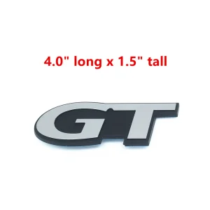 Gt Fit for Svt Bronco Mustang Emblem Fender Badge Decal Sticker Logo Car Accessories Car Parts Decoration ABS Plastic