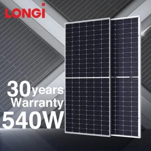 Longi 525W 555W 580W Half Cell Wholesale Poly PV Fold Flexible Black Monocrystalline Polycrystalline Photovoltaic Module Mono Solar Energy Sun Power Panel