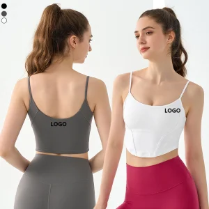 High Quality Elastic Breathable Women's Cropped Tank Top