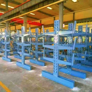 Best Price 5-Layer Steel Structural Cantilever Racking Manufactured in China for Timber Storage Warehouse Rack Sale