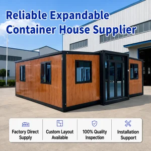 Quick Installation Waterproof 40/30/20Ft Mobile Modular Home 2 3 4 5 Bedroom Tiny House Prefabricated Expandable Container House